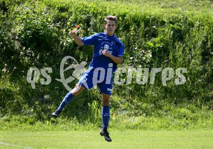 Fussball 1. Klasse C. Oberes Metnitztal gegen Treibach 1b.  Torjubel  Samuel Mario Lauhard, (Treibach).  Grades, am 4.6.2022.
Foto: Kuess
---
pressefotos, pressefotografie, kuess, qs, qspictures, sport, bild, bilder, bilddatenbank