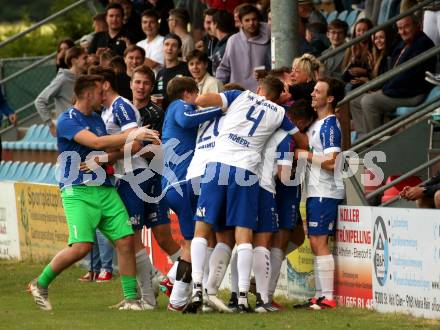 Fussball Regionalliga. Treibach gegen Kalsdorf.  Torjubel  (Treibach). Treibach, am 10.6.2022.
Foto: Kuess
---
pressefotos, pressefotografie, kuess, qs, qspictures, sport, bild, bilder, bilddatenbank