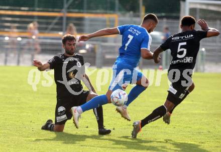 Fussball Testspiel. SK Austria Klagenfurt gegen VSV. Kosmas Gkezos (Klagenfurt). Klagenfurt, am 29.6.2022.
Foto: Kuess
---
pressefotos, pressefotografie, kuess, qs, qspictures, sport, bild, bilder, bilddatenbank