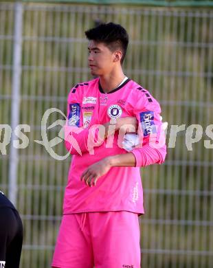 Fussball Testspiel. SK Austria Klagenfurt gegen VSV.  Shaoziyang Liu (Klagenfurt). Klagenfurt, am 29.6.2022.
Foto: Kuess
www.qspictures.net
---
pressefotos, pressefotografie, kuess, qs, qspictures, sport, bild, bilder, bilddatenbank