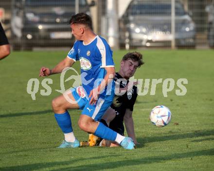 Fussball Testspiel. SK Austria Klagenfurt gegen VSV. Moritz Berg  (Klagenfurt). Klagenfurt, am 29.6.2022.
Foto: Kuess
www.qspictures.net
---
pressefotos, pressefotografie, kuess, qs, qspictures, sport, bild, bilder, bilddatenbank