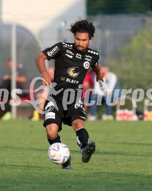 Fussball Testspiel. SK Austria Klagenfurt gegen VSV.  Maximiliano Moreira Romero (Klagenfurt). Klagenfurt, am 29.6.2022.
Foto: Kuess
www.qspictures.net
---
pressefotos, pressefotografie, kuess, qs, qspictures, sport, bild, bilder, bilddatenbank