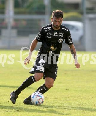 Fussball Testspiel. SK Austria Klagenfurt gegen VSV.  Kosmas Gkezos (Klagenfurt). Klagenfurt, am 29.6.2022.
Foto: Kuess
www.qspictures.net
---
pressefotos, pressefotografie, kuess, qs, qspictures, sport, bild, bilder, bilddatenbank