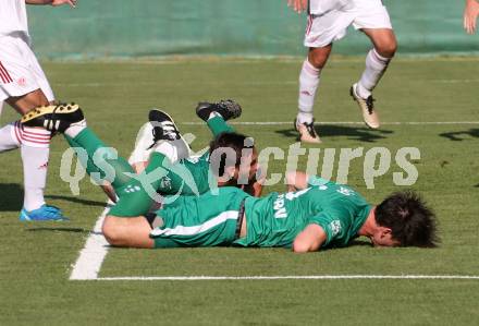 Fussball Europeada. Team Kaernten Koroska.  Gabriel Gregorn, Patrick Lausegger. Klagenfurt, am 30.6.2022.
Foto: Kuess
---
pressefotos, pressefotografie, kuess, qs, qspictures, sport, bild, bilder, bilddatenbank