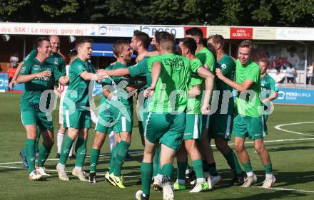 Fussball Europeada. Team Kaernten Koroska.  Torjubel. Klagenfurt, am 30.6.2022.
Foto: Kuess
---
pressefotos, pressefotografie, kuess, qs, qspictures, sport, bild, bilder, bilddatenbank