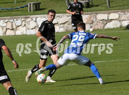 Fussball Testspiel. SK Austria Klagenfurt gegen F.C. Hansa Rostock.   Andrew Andy Irving (Klagenfurt). Klagenfurt, am 2.7.2022.
Foto: Kuess
www.qspictures.net
---
pressefotos, pressefotografie, kuess, qs, qspictures, sport, bild, bilder, bilddatenbank