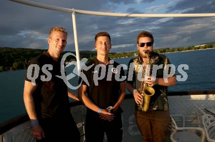 Fussball Bundesliga. Saison Kick-off 2022/23. SK Austria Klagenfurt.   Christopher Cvetko, Till Schumacher. Klagenfurt, am 5.7.2022.
Foto: Kuess
---
pressefotos, pressefotografie, kuess, qs, qspictures, sport, bild, bilder, bilddatenbank