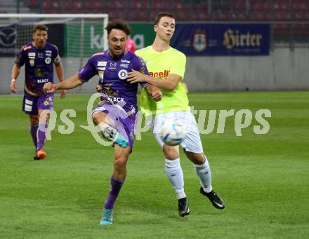 Fussball Testspiel. SK Austria Klagenfurt gegen Kaerntner Auswahl. Simon Straudi  (Austria Klagenfurt). KLagenfurt, am 9.7.2022.
Foto: Kuess
---
pressefotos, pressefotografie, kuess, qs, qspictures, sport, bild, bilder, bilddatenbank