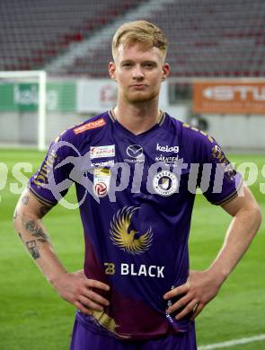 Fussball Testspiel. SK Austria Klagenfurt gegen Kaerntner Auswahl.  Jonas Arweiler (Austria Klagenfurt). KLagenfurt, am 9.7.2022.
Foto: Kuess
---
pressefotos, pressefotografie, kuess, qs, qspictures, sport, bild, bilder, bilddatenbank