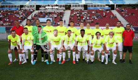 Fussball Testspiel. SK Austria Klagenfurt gegen Kaerntner Auswahl. Mannschaftsfoto Kaernten Auswahl. KLagenfurt, am 9.7.2022.
Foto: Kuess
---
pressefotos, pressefotografie, kuess, qs, qspictures, sport, bild, bilder, bilddatenbank