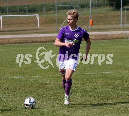 Fussball. Kaerntner Liga. Austria Klagenfurt Amat. gegen Koettmannsdorf.   Hubert Philipp Griesebner (Austria Klagenfurt Amat). Brueckl, 23.7.2022.
Foto: Kuess
---
pressefotos, pressefotografie, kuess, qs, qspictures, sport, bild, bilder, bilddatenbank