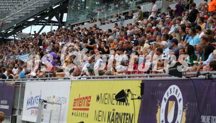 Fussball. Bundesliga. Austria Klagenfurt gegen Rapid Wien. Fans  Klagenfurt, 31.7.2022.
Foto: Kuess
---
pressefotos, pressefotografie, kuess, qs, qspictures, sport, bild, bilder, bilddatenbank