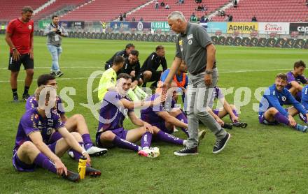 Fussball Bundesliga.  SK Austria Klagenfurt gegen SV Guntamatic Ried.   Trainer Peter Pacult (Klagenfurt).. Klagenfurt, am 13.8.2022. 
Foto: Kuess

---
pressefotos, pressefotografie, kuess, qs, qspictures, sport, bild, bilder, bilddatenbank