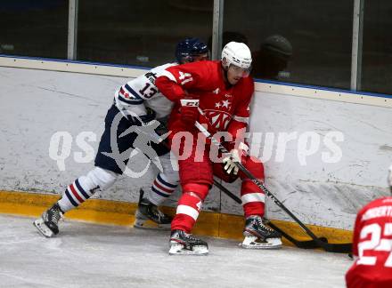 Eishockey. Teststpiel. KAC gegen Fehervar.  Jensen Aabo Jesper (KAC). Maribor, 19.8.2022.
Foto: Kuess
---
pressefotos, pressefotografie, kuess, qs, qspictures, sport, bild, bilder, bilddatenbank