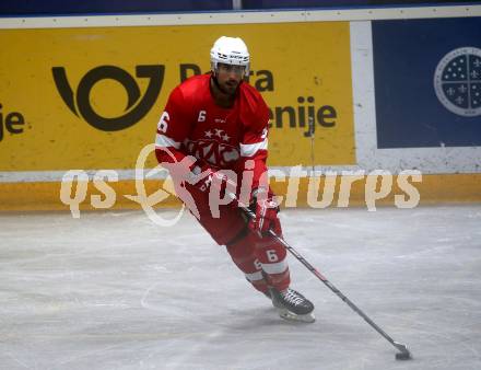 Eishockey. Teststpiel. KAC gegen Fehervar.   Lucas Lessio (KAC). Maribor, 19.8.2022.
Foto: Kuess
---
pressefotos, pressefotografie, kuess, qs, qspictures, sport, bild, bilder, bilddatenbank