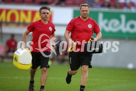 Fussball Bundesliga.  SK Austria Klagenfurt gegen FK Austria Wien.   HARALD WAGNER,  MATEJ VIDOVIC (Klagenfurt). Klagenfurt, am 28.8.2022. 
Foto: Kuess

---
pressefotos, pressefotografie, kuess, qs, qspictures, sport, bild, bilder, bilddatenbank