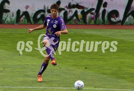 Fussball Bundesliga.  WAC gegen SK Austria Klagenfurt. Thorsten Mahrer  (Klagenfurt). Wolfsberg, am 4.9..2022. 
Foto: Kuess

---
pressefotos, pressefotografie, kuess, qs, qspictures, sport, bild, bilder, bilddatenbank