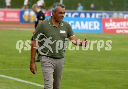 Fussball Bundesliga.  WAC gegen SK Austria Klagenfurt. Trainer Robin Dutt   (WAC). Wolfsberg, am 4.9..2022. 
Foto: Kuess

---
pressefotos, pressefotografie, kuess, qs, qspictures, sport, bild, bilder, bilddatenbank