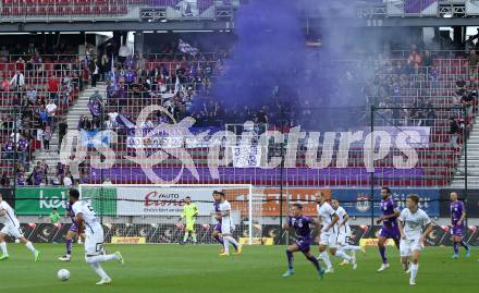 Fussball Bundesliga.  SK Austria Klagenfurt gegen SK Puntigamer Sturm Graz.   Fans (Klagenfurt). Klagenfurt, am 11.9..2022. 
Foto: Kuess

---
pressefotos, pressefotografie, kuess, qs, qspictures, sport, bild, bilder, bilddatenbank