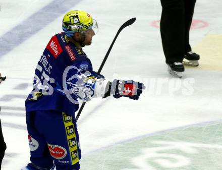 EBEL. Eishockey Bundesliga. VSV gegen BEMER Pioneers Vorarlberg. Torjubel Robert Sabolic,  (VSV). Villach, am 22.92022.
Foto: Kuess
www.qspictures.net
---
pressefotos, pressefotografie, kuess, qs, qspictures, sport, bild, bilder, bilddatenbank