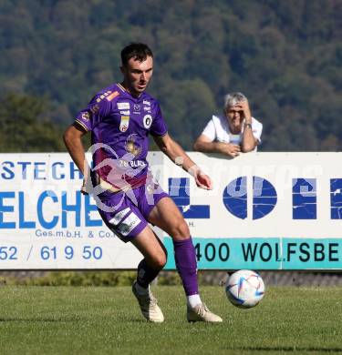 Fussball Testspiel. SK Austria Klagenfurt gegen GAK.  Andrew Irving  (Klagenfurt). St. Michael im Lavanttal, am 23.9.2022.
Foto: Kuess
---
pressefotos, pressefotografie, kuess, qs, qspictures, sport, bild, bilder, bilddatenbank