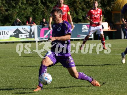 Fussball Testspiel. SK Austria Klagenfurt gegen GAK.   Christopher Wernitznig (Klagenfurt). St. Michael im Lavanttal, am 23.9.2022.
Foto: Kuess
---
pressefotos, pressefotografie, kuess, qs, qspictures, sport, bild, bilder, bilddatenbank