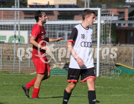 Fussball. 1. KLasse D. Sittersdorf gegen Rueckersdorf.  Torjubel David Writzl, (Rueckersdorf).  Sittersdorf, am 2.10.2022. 
Foto: Kuess
---
pressefotos, pressefotografie, kuess, qs, qspictures, sport, bild, bilder, bilddatenbank