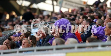 Fussball Bundesliga. SK Austria Klagenfurt gegen SC Austria Lustenau.  Fans (Klagenfurt). Klagenfurt, am 8.10.2022.
Foto: Kuess
---
pressefotos, pressefotografie, kuess, qs, qspictures, sport, bild, bilder, bilddatenbank