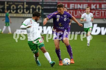 Fussball Bundesliga. SK Austria Klagenfurt gegen SC Austria Lustenau.  Christopher Wernitznig,  (Klagenfurt). Klagenfurt, am 8.10.2022.
Foto: Kuess
---
pressefotos, pressefotografie, kuess, qs, qspictures, sport, bild, bilder, bilddatenbank