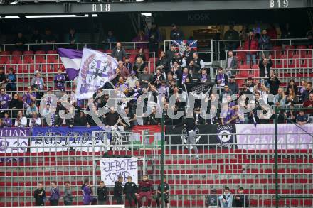 Fussball Bundesliga. SK Austria Klagenfurt gegen LASK   Fans. Klagenfurt, am 15.10.2022.
Foto: Kuess
---
pressefotos, pressefotografie, kuess, qs, qspictures, sport, bild, bilder, bilddatenbank