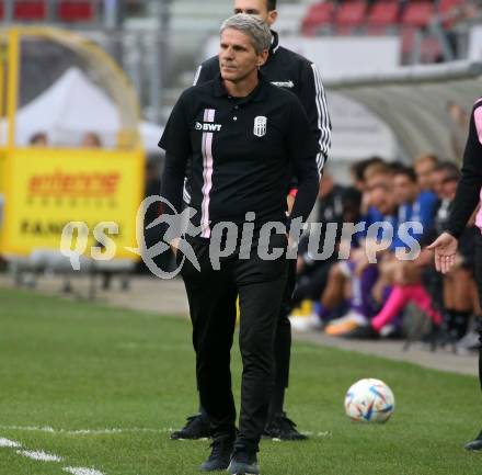 Fussball Bundesliga. SK Austria Klagenfurt gegen LASK   Trainer Dietmar Kuehbauer  (LASK). Klagenfurt, am 15.10.2022.
Foto: Kuess
---
pressefotos, pressefotografie, kuess, qs, qspictures, sport, bild, bilder, bilddatenbank