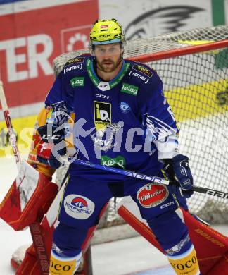 EBEL. Eishockey Bundesliga. EC VSV gegen Migross Supermercati Asiago Hockey.  Andrew Desjardins (VSV). Villach, am 18.10.2022.
Foto: Kuess
www.qspictures.net
---
pressefotos, pressefotografie, kuess, qs, qspictures, sport, bild, bilder, bilddatenbank