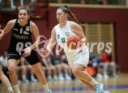 Basketball Damen Superliga. Grunddurchgang 4. Runde. KOS Celovec Damen gegen Basket Flames Women.  Lena WeiÃenbrunner (KOS). Klagenfurt, 22.10.2022.
Foto: Kuess
---
pressefotos, pressefotografie, kuess, qs, qspictures, sport, bild, bilder, bilddatenbank