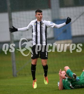 Fussball. Kaerntner Liga. Bleiburg gegen Lendorf.  Teo Mrkonjic  (Bleiburg), Bleiburg, am 22.10.2022.
Foto: Kuess
---
pressefotos, pressefotografie, kuess, qs, qspictures, sport, bild, bilder, bilddatenbank