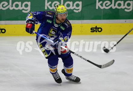 EBEL. Eishockey Bundesliga. EC VSV gegen EC Red Bull Salzburg.  Andrew Desjardins (VSV). Villach, am 23.10.2022.
Foto: Kuess
www.qspictures.net
---
pressefotos, pressefotografie, kuess, qs, qspictures, sport, bild, bilder, bilddatenbank