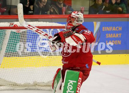 EBEL. Eishockey Bundesliga. EC KAC gegen  VSV. Jubel Sebastian Dahm  (KAC). Klagenfurt, am 26.10.2022.
Foto: Kuess
www.qspictures.net
---
pressefotos, pressefotografie, kuess, qs, qspictures, sport, bild, bilder, bilddatenbank