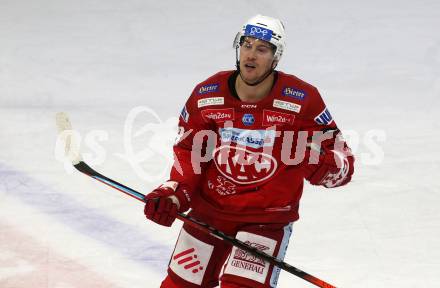 EBEL. Eishockey Bundesliga. EC KAC gegen  VSV.  Torjubel Nicholas Eric Petersen (KAC). Klagenfurt, am 26.10.2022.
Foto: Kuess
www.qspictures.net
---
pressefotos, pressefotografie, kuess, qs, qspictures, sport, bild, bilder, bilddatenbank