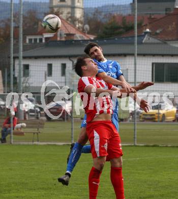 Fussball KFV Cup. KAC 1909 gegen SAK.  David Graefischer (KAC),  Miha Vidmar  (SAK). Klagenfurt, am 26.10.2022.
Foto: Kuess
---
pressefotos, pressefotografie, kuess, qs, qspictures, sport, bild, bilder, bilddatenbank