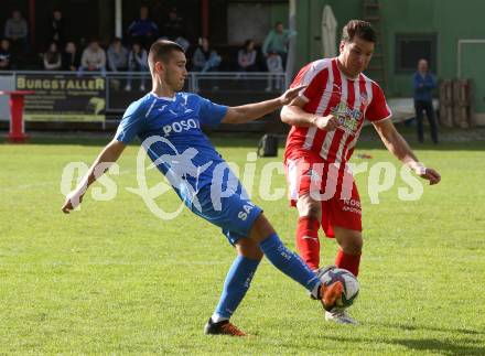 Fussball KFV Cup. KAC 1909 gegen SAK.  David Graefischer (KAC),  Marko Mitrovic  (SAK). Klagenfurt, am 26.10.2022.
Foto: Kuess
---
pressefotos, pressefotografie, kuess, qs, qspictures, sport, bild, bilder, bilddatenbank