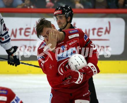 EBEL. Eishockey Bundesliga. EC KAC gegen  Hydro Fehervar AV 19.  Nicholas Petersen (KAC). Klagenfurt, am 28.10.2022.
Foto: Kuess
www.qspictures.net
---
pressefotos, pressefotografie, kuess, qs, qspictures, sport, bild, bilder, bilddatenbank