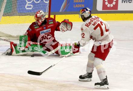 EBEL. Eishockey Bundesliga. EC KAC gegen  EC Red Bull Salzburg.  Sebastian Dahm,  (KAC). Klagenfurt, am 30.10.2022.
Foto: Kuess
www.qspictures.net
---
pressefotos, pressefotografie, kuess, qs, qspictures, sport, bild, bilder, bilddatenbank