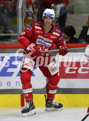 EBEL. Eishockey Bundesliga. EC KAC gegen  EC Red Bull Salzburg.  Lukas Haudum (KAC). Klagenfurt, am 30.10.2022.
Foto: Kuess
www.qspictures.net
---
pressefotos, pressefotografie, kuess, qs, qspictures, sport, bild, bilder, bilddatenbank