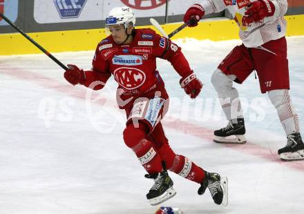 EBEL. Eishockey Bundesliga. EC KAC gegen  EC Red Bull Salzburg.  Nikolaus Kraus (KAC). Klagenfurt, am 30.10.2022.
Foto: Kuess
www.qspictures.net
---
pressefotos, pressefotografie, kuess, qs, qspictures, sport, bild, bilder, bilddatenbank