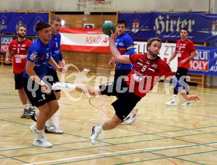 Handball. Cup. SVVW Klagenfurt gegen SC Ferlach. Godec Stefan  (Klagenfurt). Klagenfurt, am 5.11.2022.
Foto: Kuess


---
pressefotos, pressefotografie, kuess, qs, qspictures, sport, bild, bilder, bilddatenbank