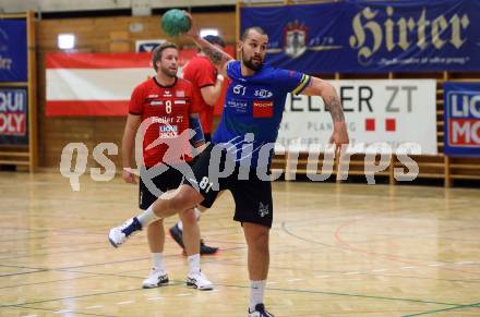 Handball. Cup. SVVW Klagenfurt gegen SC Ferlach.   Milicevic Adrian (Ferlach). Klagenfurt, am 5.11.2022.
Foto: Kuess


---
pressefotos, pressefotografie, kuess, qs, qspictures, sport, bild, bilder, bilddatenbank