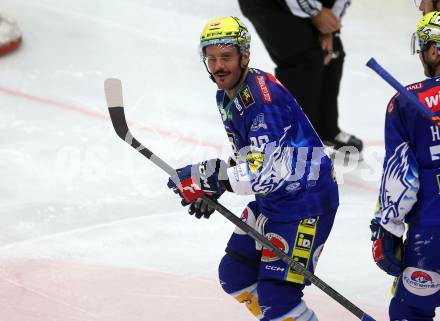 EBEL. Eishockey Bundesliga. EC VSV gegen HK SZ Olimpija.  Torjubel Anthony Luciani (VSV). Villach, am 6.11.2022.
Foto: Kuess
www.qspictures.net
---
pressefotos, pressefotografie, kuess, qs, qspictures, sport, bild, bilder, bilddatenbank