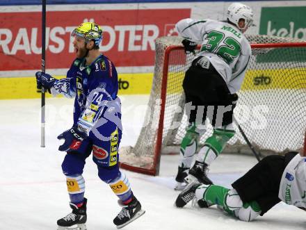 EBEL. Eishockey Bundesliga. EC VSV gegen HK SZ Olimpija Laibach.  Torjubel Kevin Moderer (VSV). Villach, am 6.11.2022.
Foto: Kuess
www.qspictures.net
---
pressefotos, pressefotografie, kuess, qs, qspictures, sport, bild, bilder, bilddatenbank