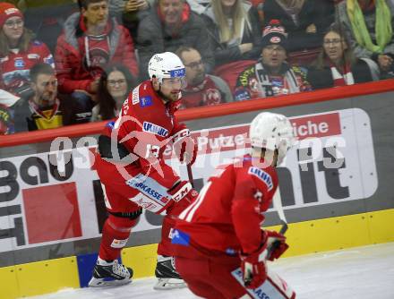 EBEL. Eishockey Bundesliga. EC KAC gegen  spusu Vienna Capitals. Rihards Bukarts  (KAC). Klagenfurt, am 6.11.2022.
Foto: Kuess
www.qspictures.net
---
pressefotos, pressefotografie, kuess, qs, qspictures, sport, bild, bilder, bilddatenbank