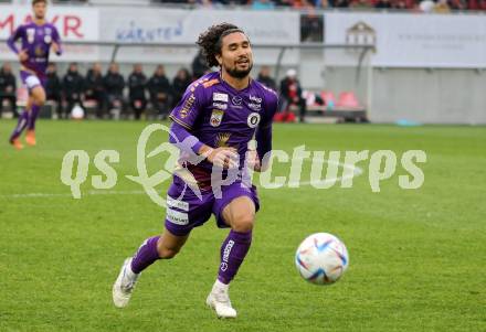 Fussball Bundesliga. SK Austria Klagenfurt gegen FC Red Bull Salzburg. Maximiliano Moreira Romero  (Klagenfurt). Klagenfurt, am 13.11.2022.
Foto: Kuess
---
pressefotos, pressefotografie, kuess, qs, qspictures, sport, bild, bilder, bilddatenbank