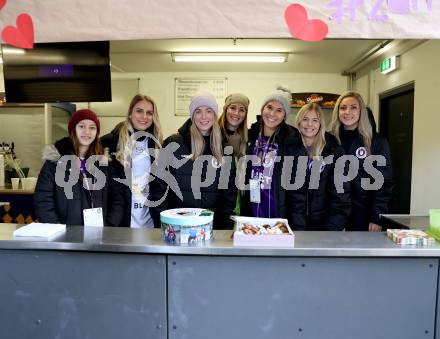 Fussball Bundesliga. SK Austria Klagenfurt gegen FC Red Bull Salzburg. Spielerfrauen (Klagenfurt). Klagenfurt, am 13.11.2022.
Foto: Kuess
---
pressefotos, pressefotografie, kuess, qs, qspictures, sport, bild, bilder, bilddatenbank